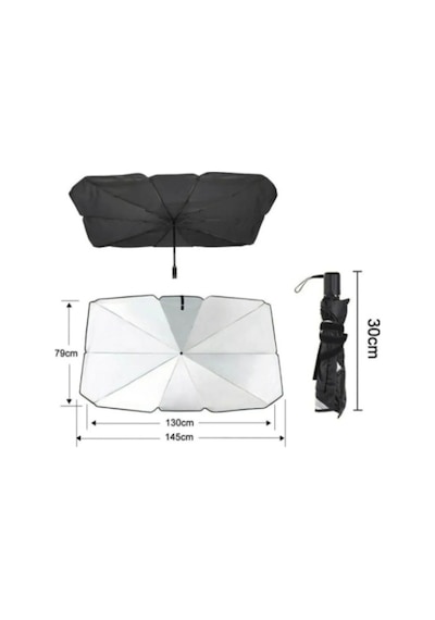 Araba Ön Cam Güneşlik Katlanabilir Güneşlik Şemsiye 79 Cm