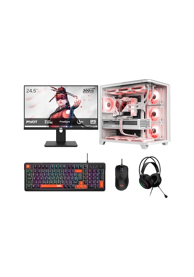 Dragos DRX10000 R7-7700 16 GB 512 GB NVMe 16 GB RX9070XT 24.5" Free Dos Masaüstü Bilgisayar
