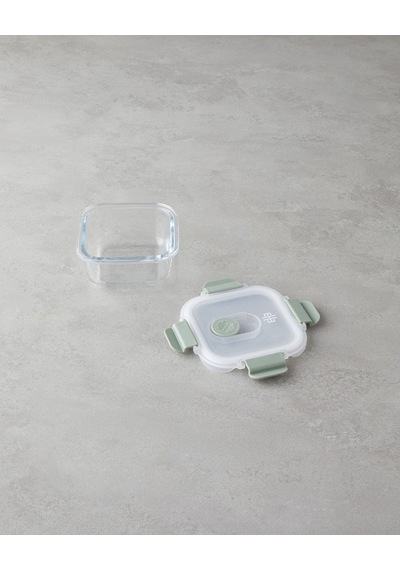 English Home Mila Borosilikat Saklama Kabı 320 Ml Yeşil Yeşil