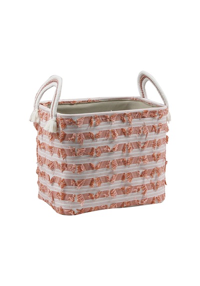 Koçtaş Dekoratif Sepet Turuncu 32 x 22 x 26 CM Çok Renkli