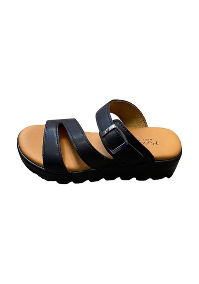 Miçe Shoes Kadın Düz Kalın Taban Terlik Siyah - 636954842 Siyah