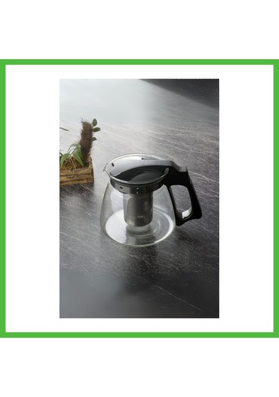 Vaveni Süzgeçli Cam Demlik 1100 Ml Arz Çok Renkli