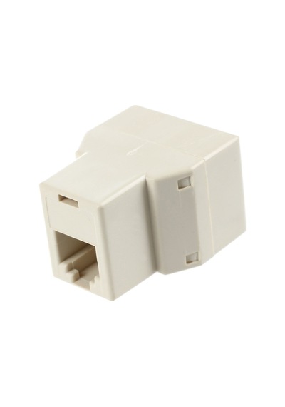 1 Giriş 2 Çıkış Rj45 Ara Çoğaltıcı Bağlantı Konnektör 10 Adet