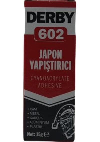 Derby 602 Japon Yapıştırıcı 15 Gr