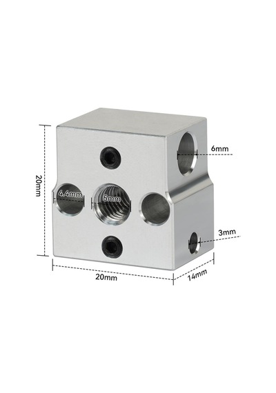 Ender 3 V3 Se Isıtıcı Kare Blok