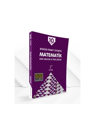 Karekök 10. Sınıf Matematik Modüler Piramit Sistemleri Serisi