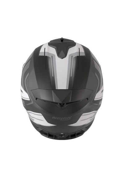 Nolan N80.8 Trittico 359 Kapalı Kask Siyah Beyaz