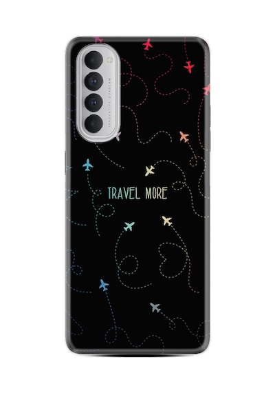 Oppo Reno 4 Pro Kılıf Hayat Serisi Desenli Travel More-product Code 2004