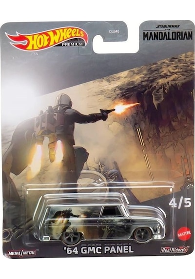 Hot Wheels Pop Culture Character Cars - 64 Gmc Panel Mandaloria