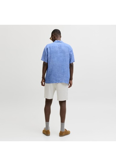 Jack & Jones Erkek Bol Kalip Sweat Sort - Karl - 12277557 - 2 Cloud Dancer