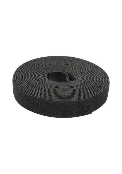 2 Cm 25 Metre Dikilebilir Cırt Bant Şerit Siyah - Tamir Bandı