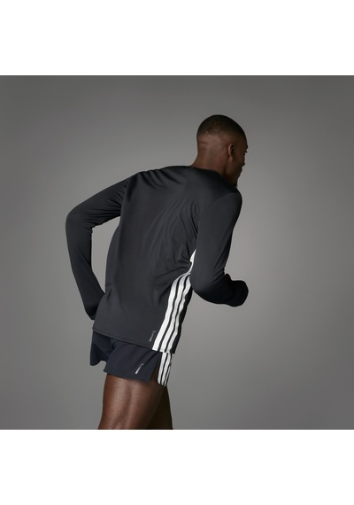 Adidas Jd3638 Adızero L Tee M Erkek T-shirt Siyah