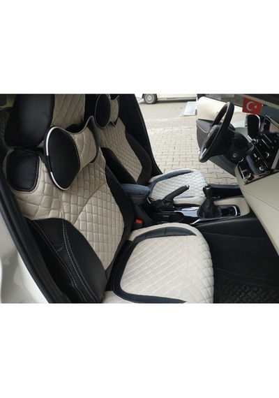 Toyota Corolla Uyumlu Araca Özel Deri Oto Koltuk Kılıfı (500436046)