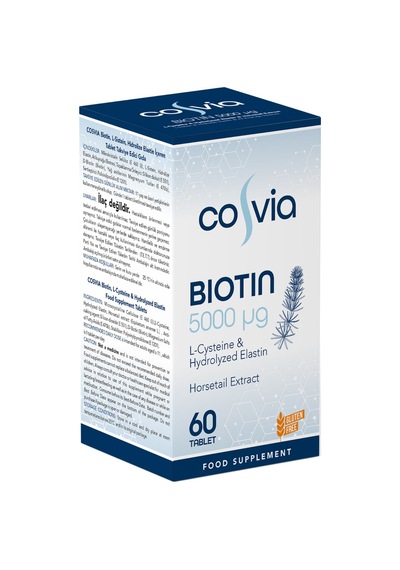 Cosvia Biotin 5000 Mcg L - Sistein & Hidrolize Elastin At Kuyruğu Eki