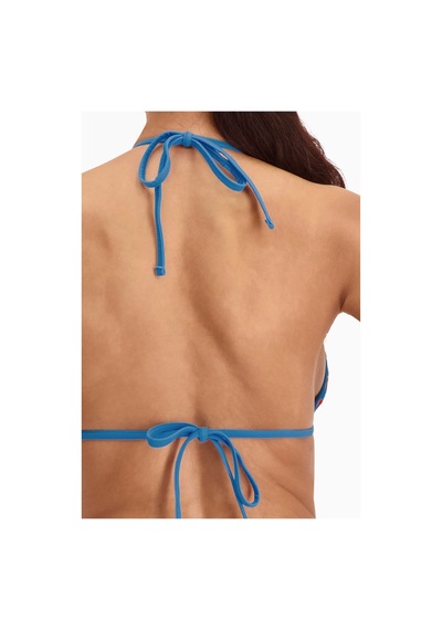 Puma Swım Bağlamalı İpli Bikini Üstü 935507 01 Açık Mavi