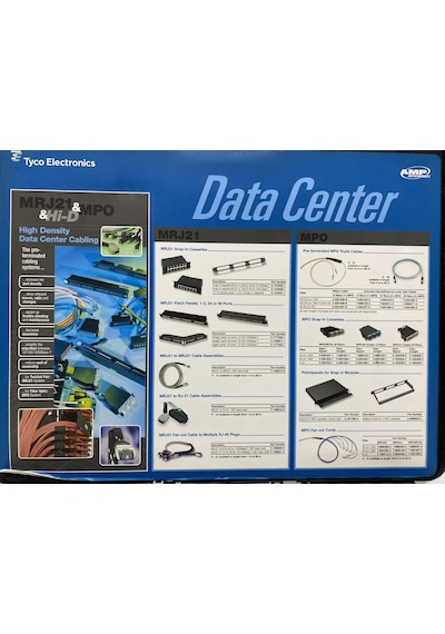 Tyco Electronics Mrj21 & Mpo & Hi-d Data Center Numune Çantası