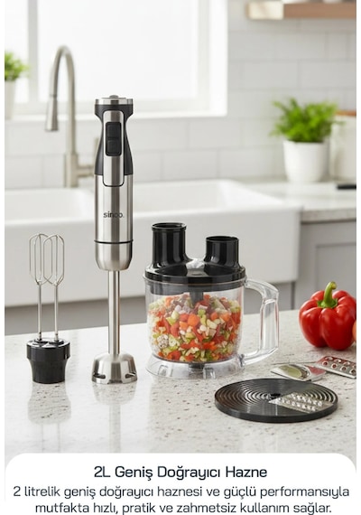 Sinbo SHB-7531 1500 W Mikser Blender Set