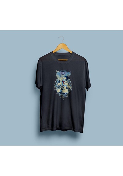 Oversize 2008 Vector Tasarım Unisex T-shirt Siyah