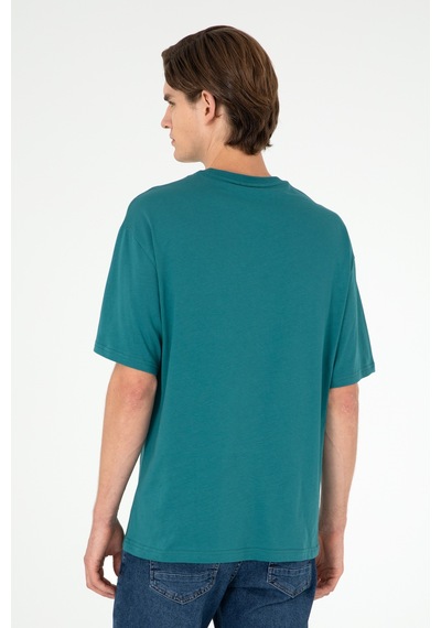 U.S. Polo Assn. Erkek Comfort Fit Bisiklet Yaka Koyu Yeşil Tişört 50294322-VR101 U.S. Polo Assn. Erkek Comfort Fit Bisiklet Yaka Koyu Yeşil Tişört 50294322-VR101