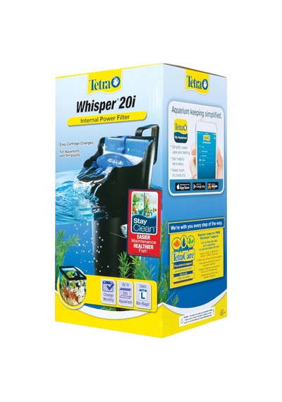 Ayrex Tetra Whisper İç Filtre 10 İla 30 Galon, Akvaryumlar İçin, Hava Pompalı Tankta Filtrasyon