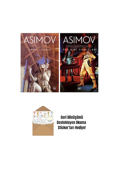 Vakıf Ve Dünya Vakıf Serisi 5. Kitap + Toz Gibi Yıldızlar Galaktik İmparatorluk Serisi 1