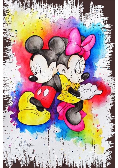 Mickey Mouse Tasarımlı Ahşap Poster Renkli - 645067940 Mickey Mouse Tasarımlı Ahşap Poster Renkli - 645067940