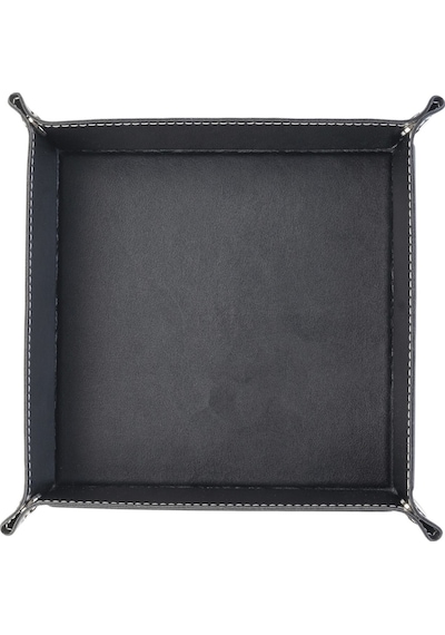 2k Sepet Masa Üstü Organizer Kare 16.5x16.5 CM Siyah