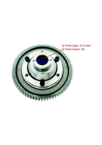 E-BİS YOLCU DİF DİŞLİ SETİ 16-30-71-6 KOMPLE