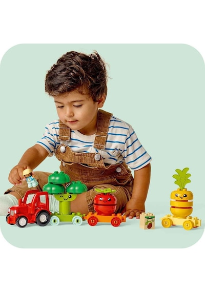 LEGO® Duplo 10982 İlk Meyve Sebze Traktörü 19 Parça