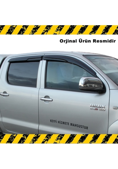 Toyota Uyumlu Hilux Mügen Cam Rüzgarlığı 2006-2015 Arası 4 Lü Set N11.9372