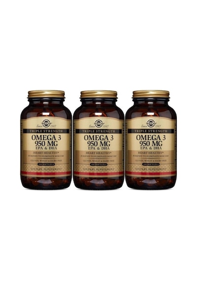 Solgar Omega-3 950 Mg 100 Kapsül 3 Adet