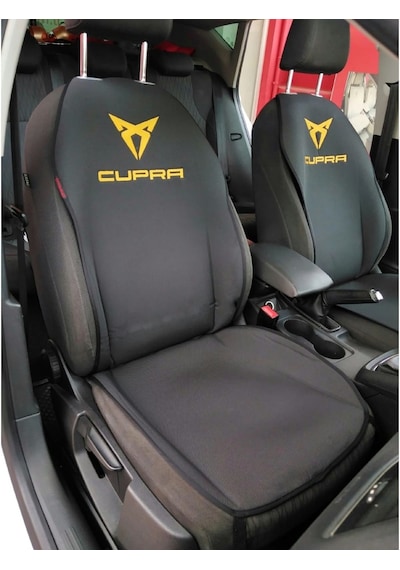 Seat Hançerli Cupra Nakışlı Ön Ikili Oto Koltuk Kılıfı