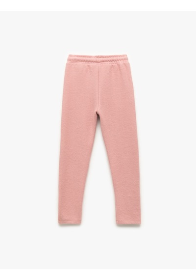 Koton Beli Lastikli Cepli Havuç Kesim Basic Pantolon Pembe 6wkg40027ak Gül