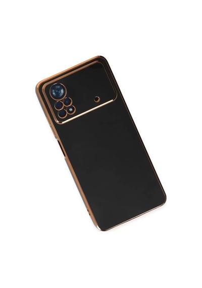 Newface Xiaomi Poco X4 Pro 5g Kılıf Volet Silikon - Siyah