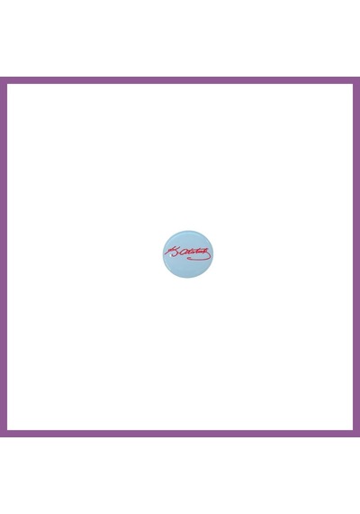 Bezos K.atatürk İmzalı Yuvarlak Etiket Damla Sticker Kırmızı 3cm Rengaren Standart