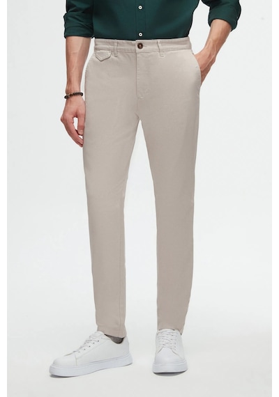 Twn Slim Fit Taş Armürlü Chino Pantolon 6ecc3s208232m Çok Renkli