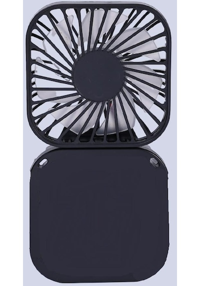 Torima F-05 Mini Fan Tutmalı Şarjlı 3 Kademeli Vantilatör Klima Soğutucu Fan Siyah