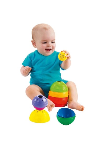 Fisher-price Numaralı Kaplar Fisher-price Numaralı Kaplar, İç İçe Geçebilir 10 Renkli Kap, 5 Adet Topa Dönüşür W4472 W4472