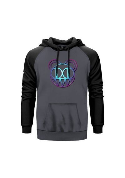 Radiohead Neon Kırmızı Renk Reglan Kol Sweatshirt