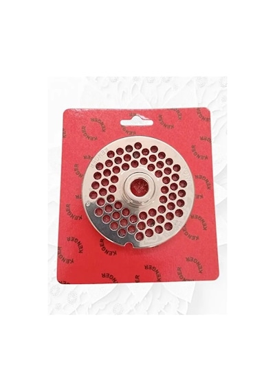 Kenger No 22 / 4,5mm Paslanmaz Süzgeç Kıyma Makinesi Aynası Kırmızı