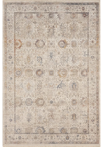 Seyran Halı Asır 0256 Krem Polyester Makine Halısı