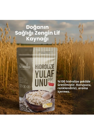 Fibrelle Hidrolize Yulaf Unu 250g