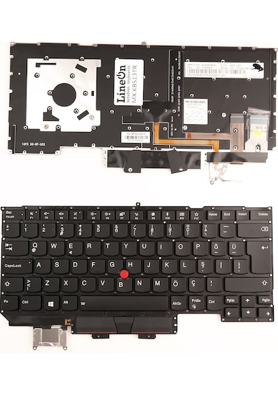 Laptopshop Lenovo Uyumlu X1 Carbon Gen 6 Notebook Klavye