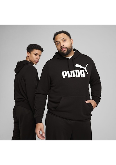 Puma Erkek Ess No. 1 Logo Hoodie Eşofman Üst 68257201 Siyah