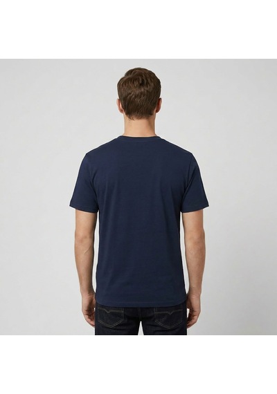 Lacivert Fila Erkek Günlük T-shirt Padule Fam1221.50004