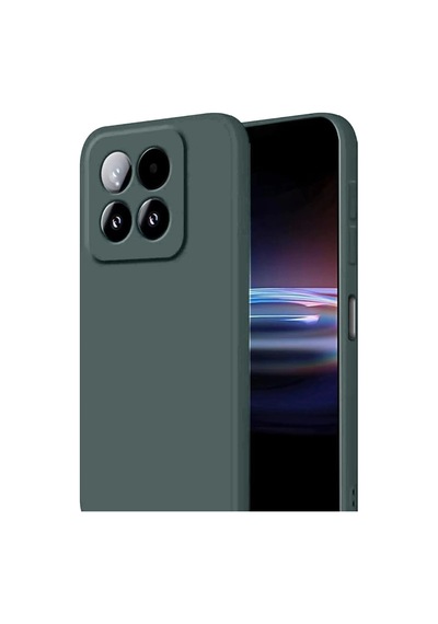 Xiaomi Mi 15t First Silikon - Koyu Yeşil Diğer