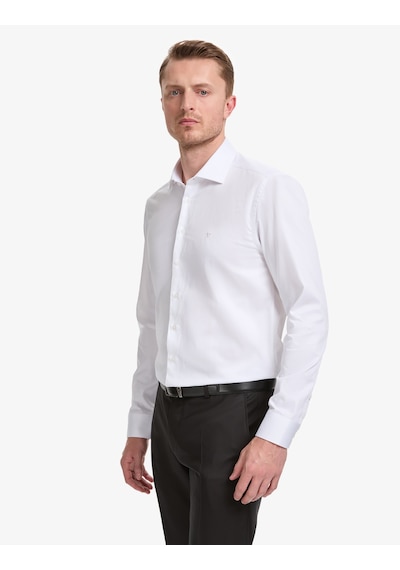 Pierre Cardin Erkek Beyaz Gömlek Basic 50325328-vr013