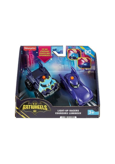 Hml25 Fisher-price Batwheels Işıklı Yarışçılar Çok Renkli