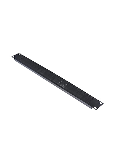 Lande 19 1u Sabit Rack Raf Siyah Kabinet İçi Montaj Rafı 25'li Paket