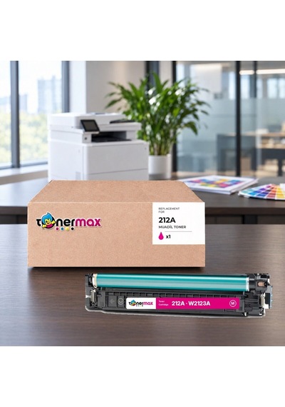 Hp 212a W2123a Kırmızı Uyumlu Toner - Çipli / Color Laserjet Enterprise M554 / M555 / Mfp M578